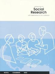 INTRODUCTION TO SOCIAL RESEARCH