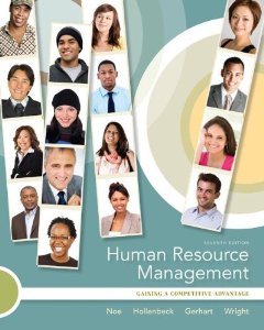 HUMAN RESOURCE MANAGEMENT : GAINING A COMPETITIVE ADVANTAGE