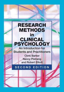 RESEARCH METHODS IN CLINICAL PSYCHOLOGY: AN INTRO...