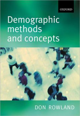 DEMOGRAPHIC METHODS AND CONCEPTS
