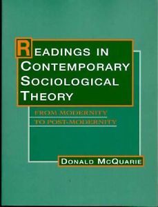 READINGS IN CONTEMPORARY SOCIOLOGICAL THEORY