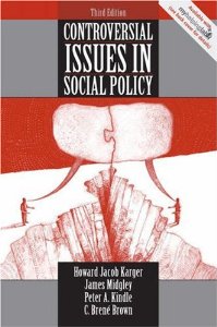 CONTROVERSIAL ISSUES IN SOCIAL POLICY