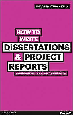 HOW TO WRITE DISSERTATIONS & PROJECT REPORTS