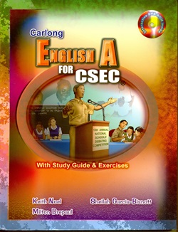 CARLONG ENGLISH A FOR CSEC WITH STUDY GUIDES & EXERCISES