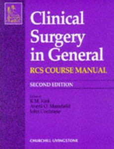 CLINICAL SURGERY IN GENERAL RCS COURSE