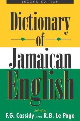DICTIONARY OF JAMAICAN ENGLISH