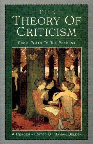 THEORY OF CRITICISM: A READER