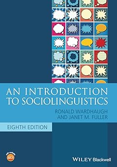 AN INTRODUCTION TO SOCIOLINGUISTICS