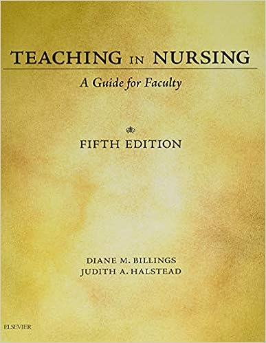 TEACHING IN NURSING : A GUIDE FOR FACULTY