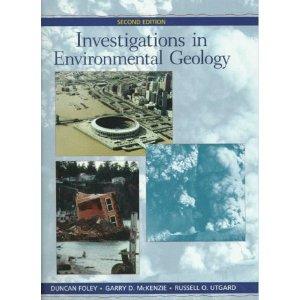 INVESTIGATIONS IN ENVIRONMENT GEOLOGY