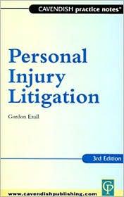 PRACTICE NOTES ON PERSONAL INJURY