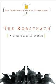 THE RORSCHACH: A COMPREHENSIVE SYSTEM